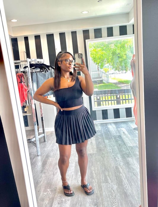 Tennis Skirt / Black